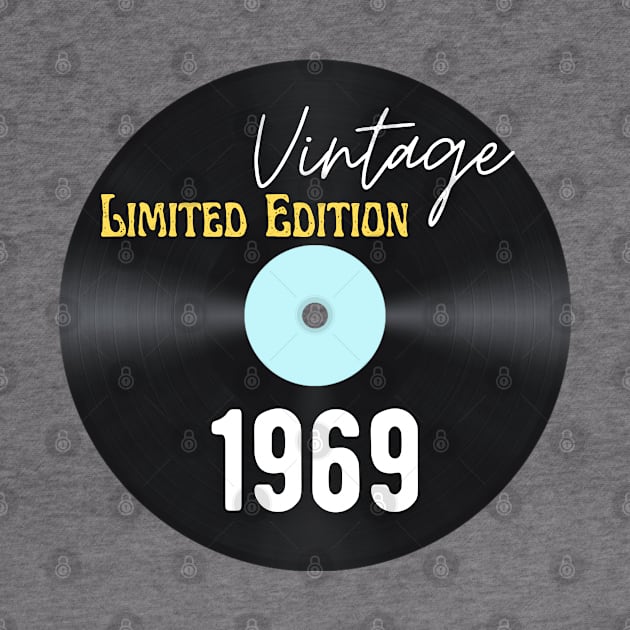 Vintage Limited Edition birthday 1960 to 2000 by Don’t Care Co